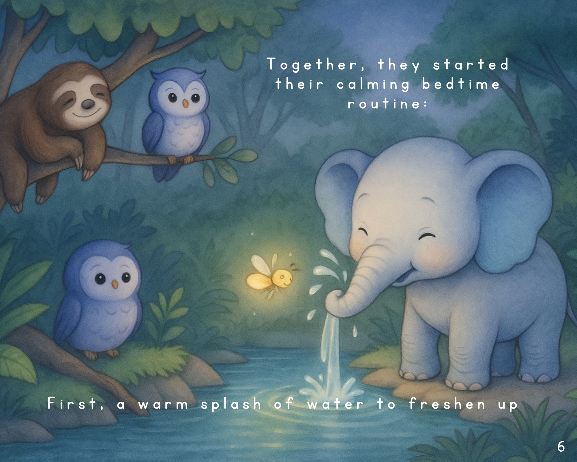 A Nighttime Adventure with Emo