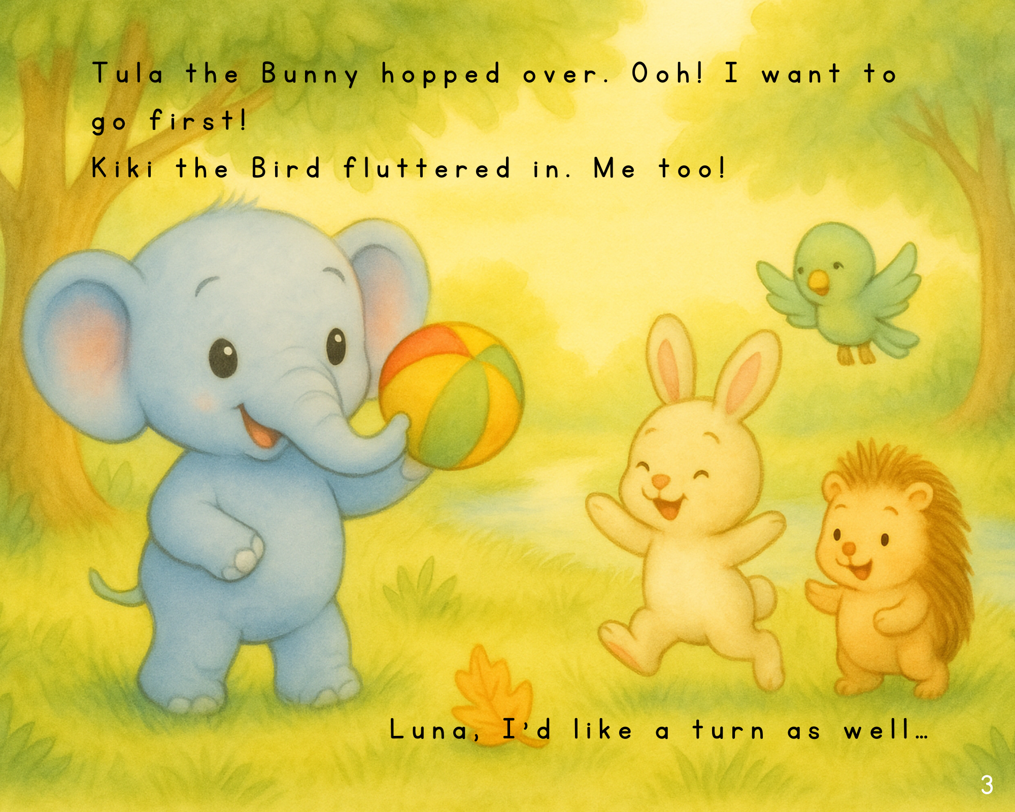 Emo and the Sharing Game