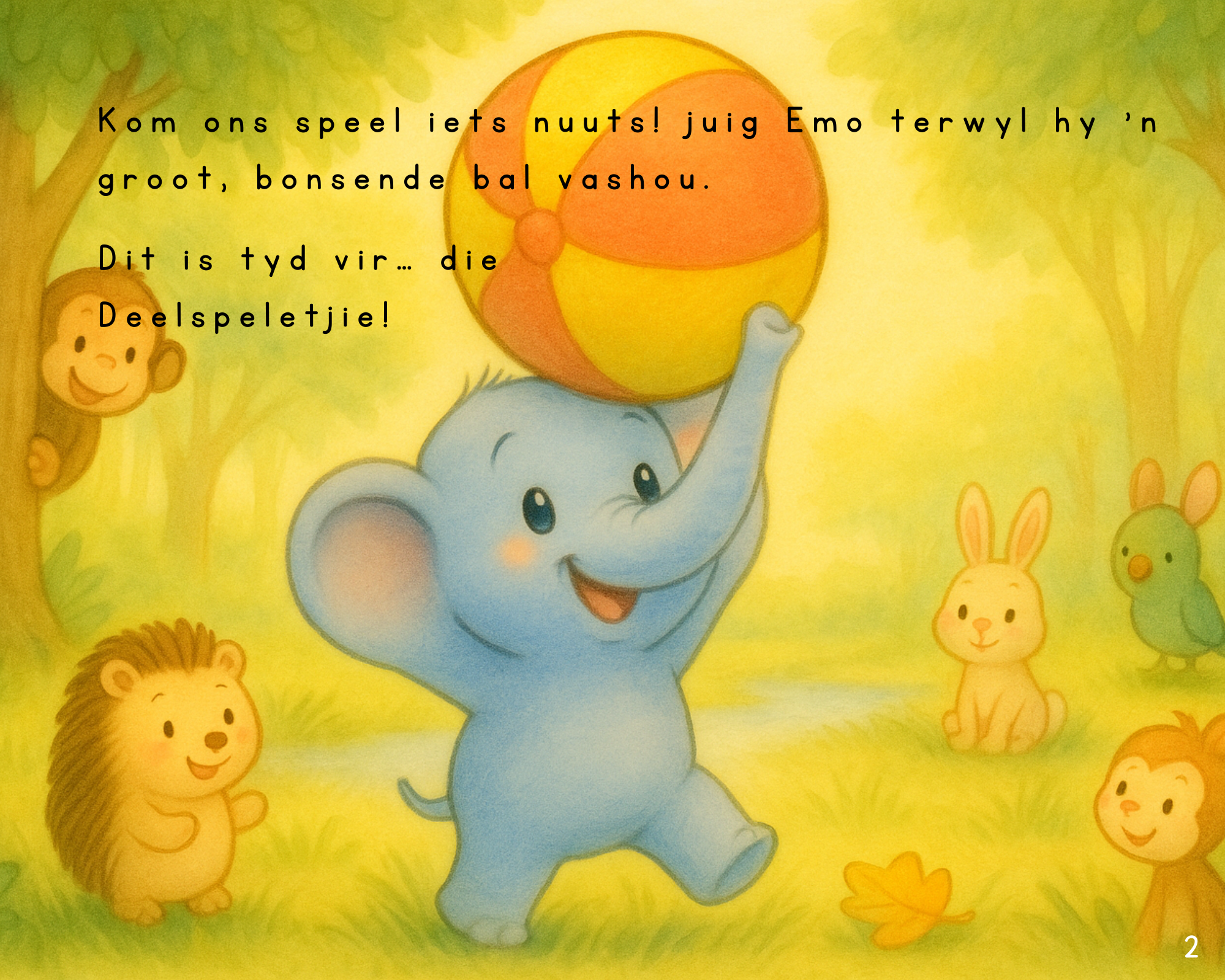 Emo en die Deelspeletjie