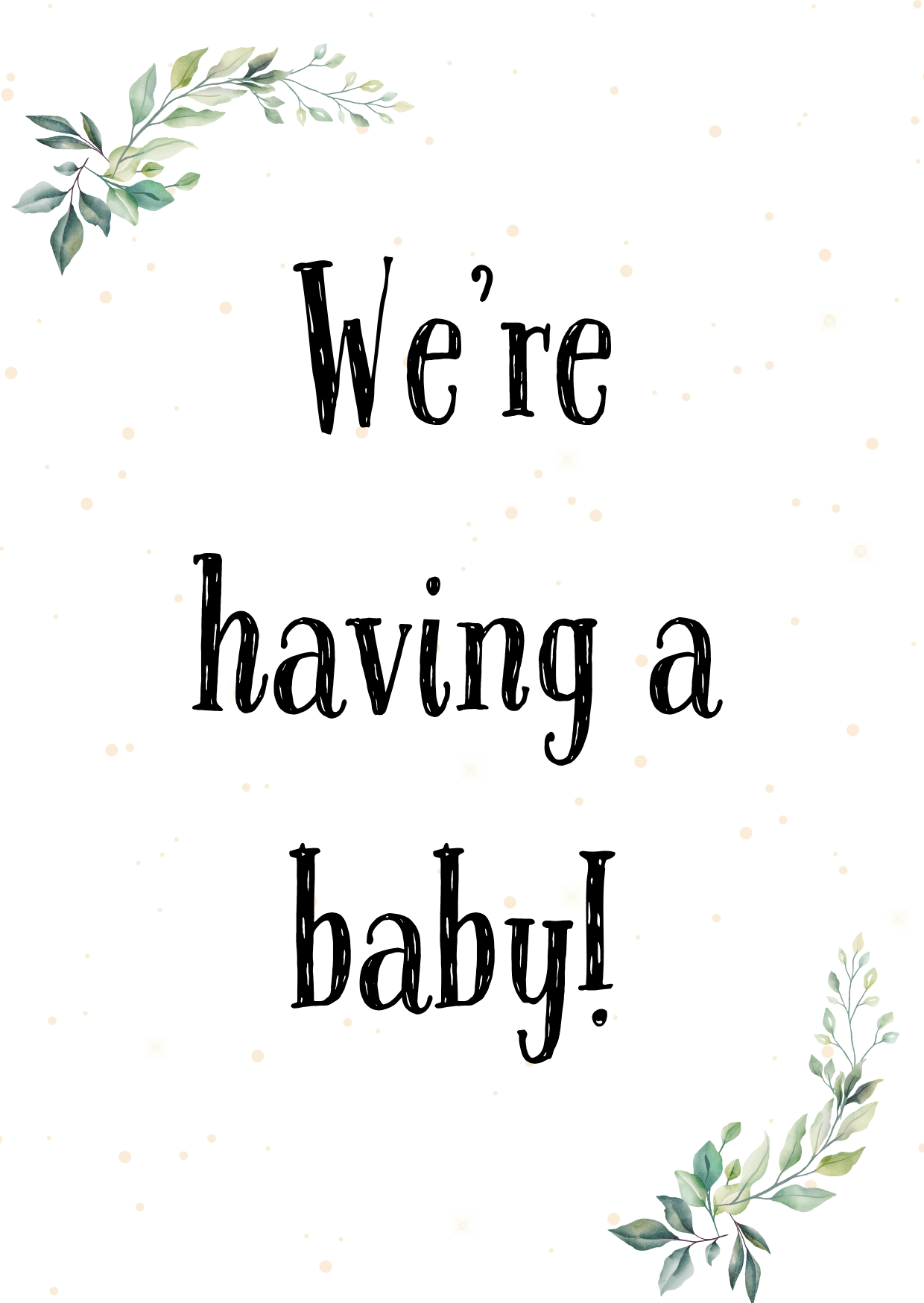 Pregnancy Milestone Cards
