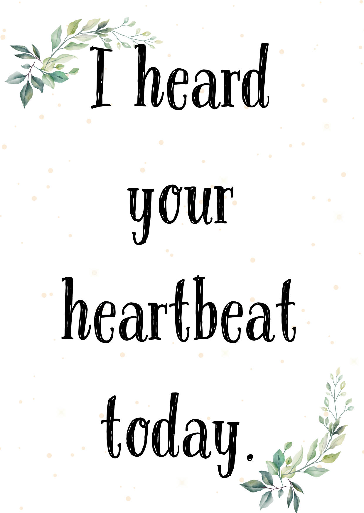 Pregnancy Milestone Cards