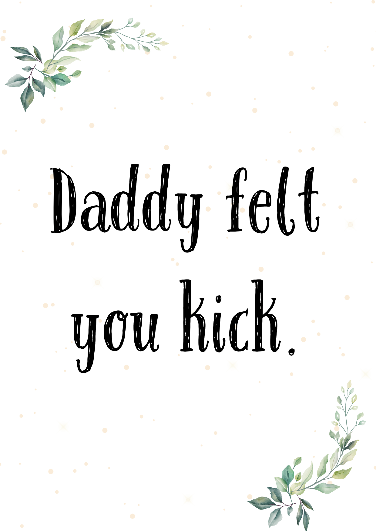 Pregnancy Milestone Cards