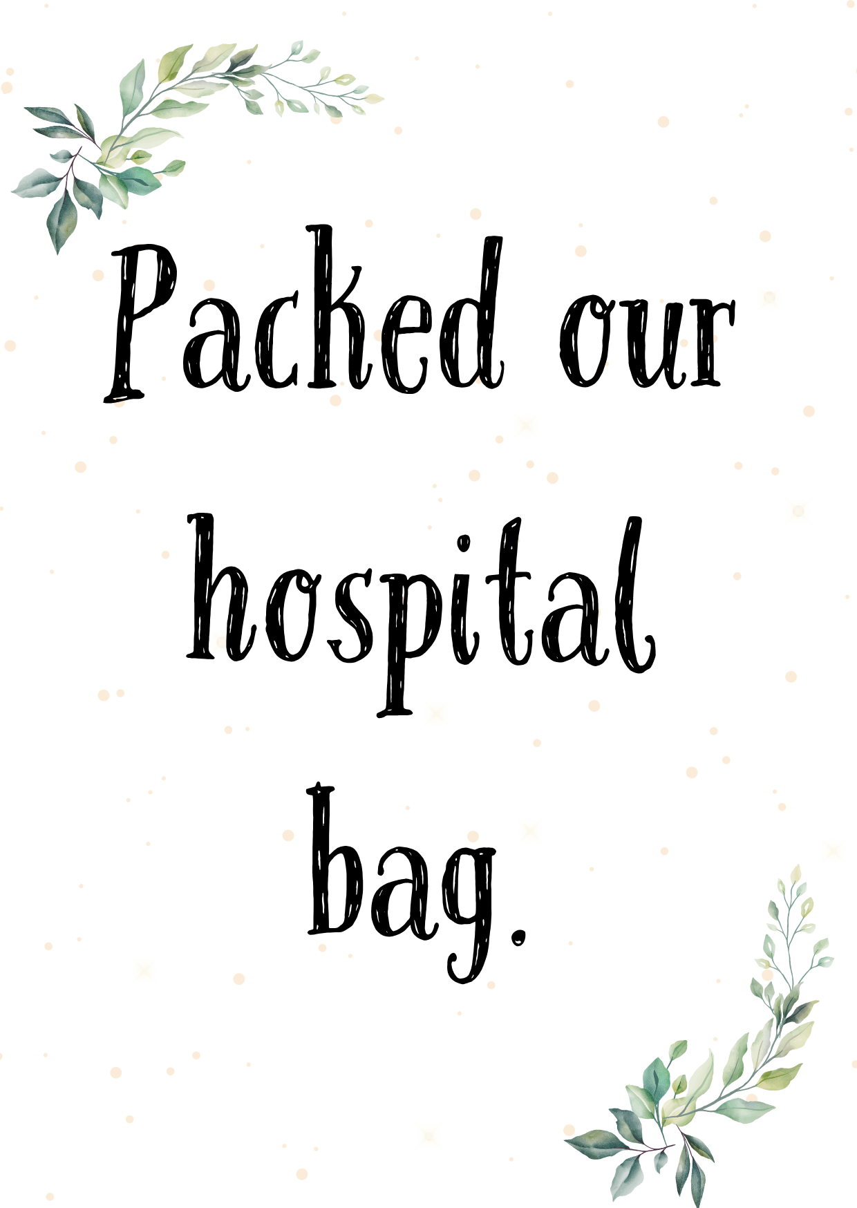 Pregnancy Milestone Cards