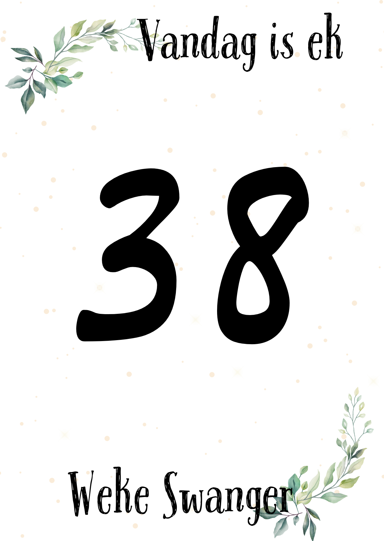 Swangerskap Mylpaalkaartjies