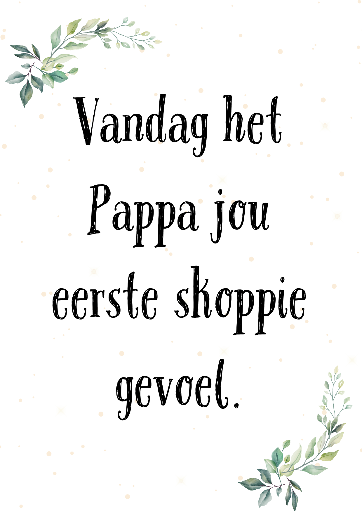 Swangerskap Mylpaalkaartjies