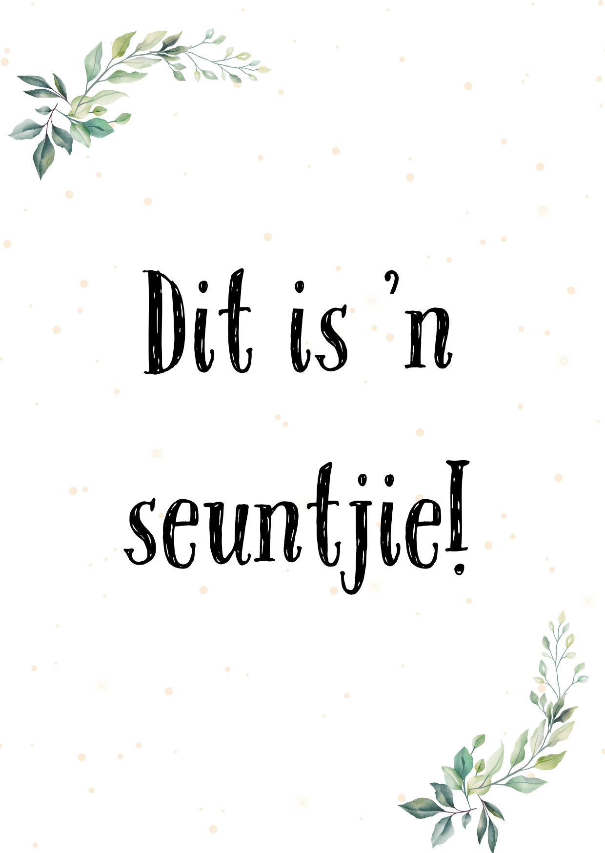 Swangerskap Mylpaalkaartjies