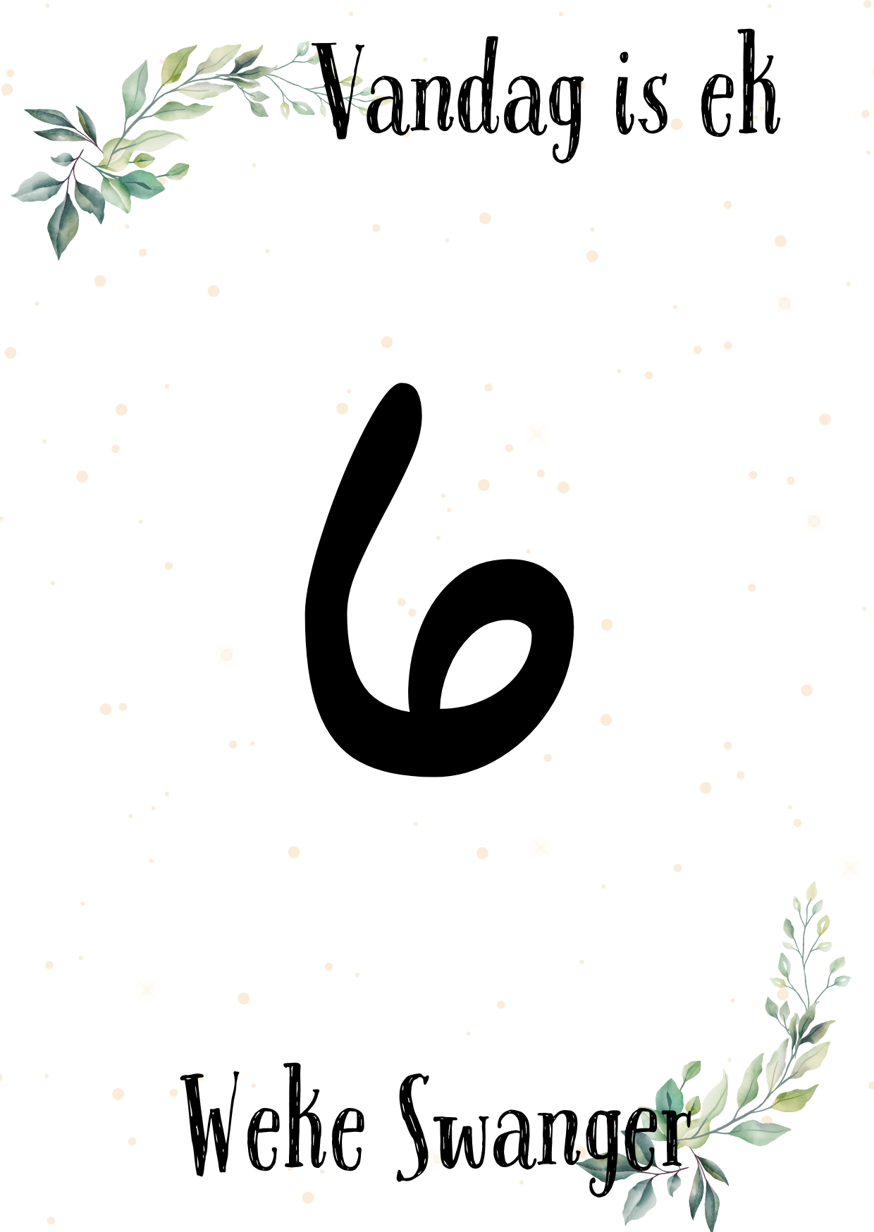 Swangerskap Mylpaalkaartjies